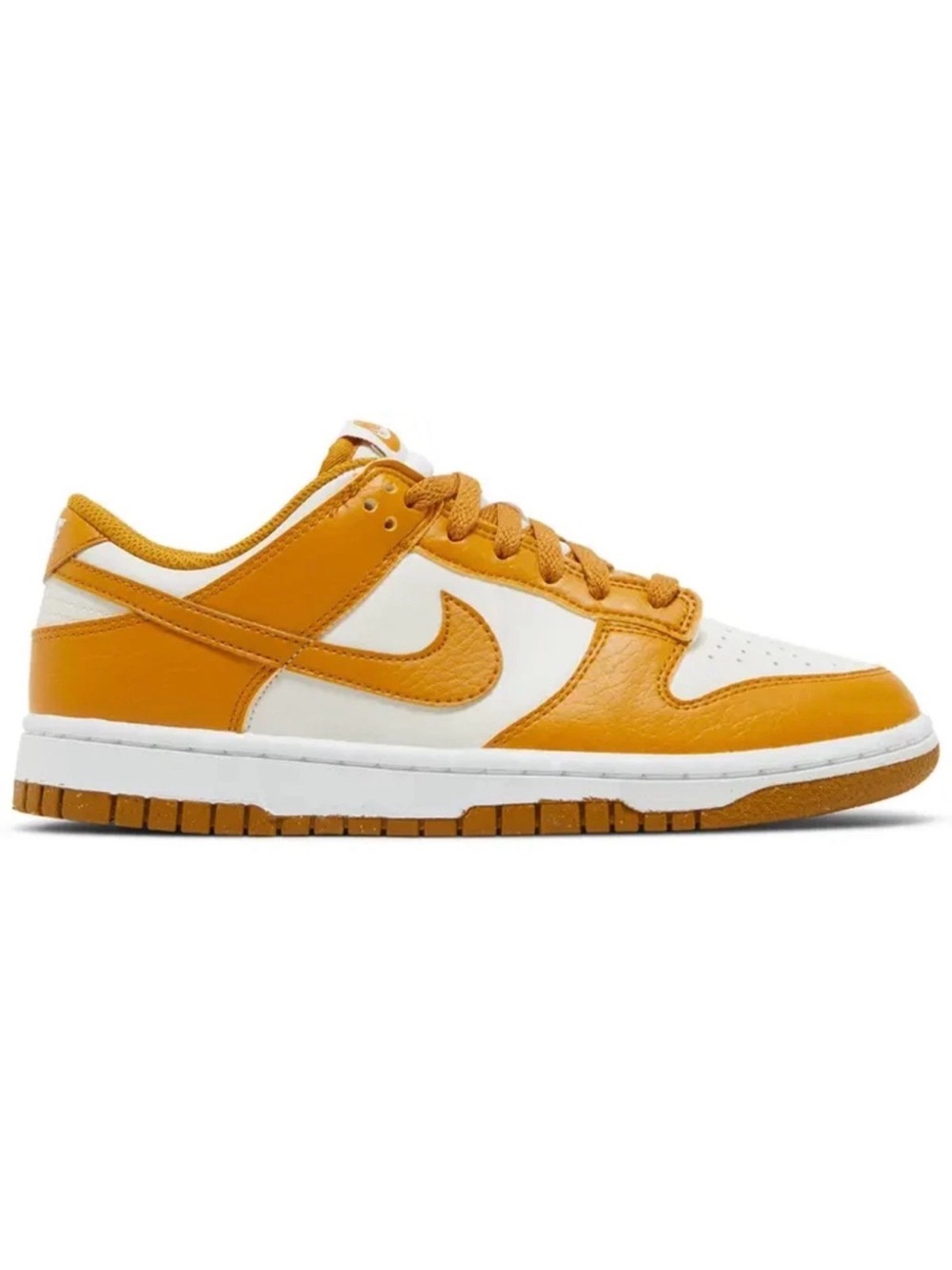 Nike Dunk Low Next Nature Phantom Gold Suede DN1431-001 Womens Size 5